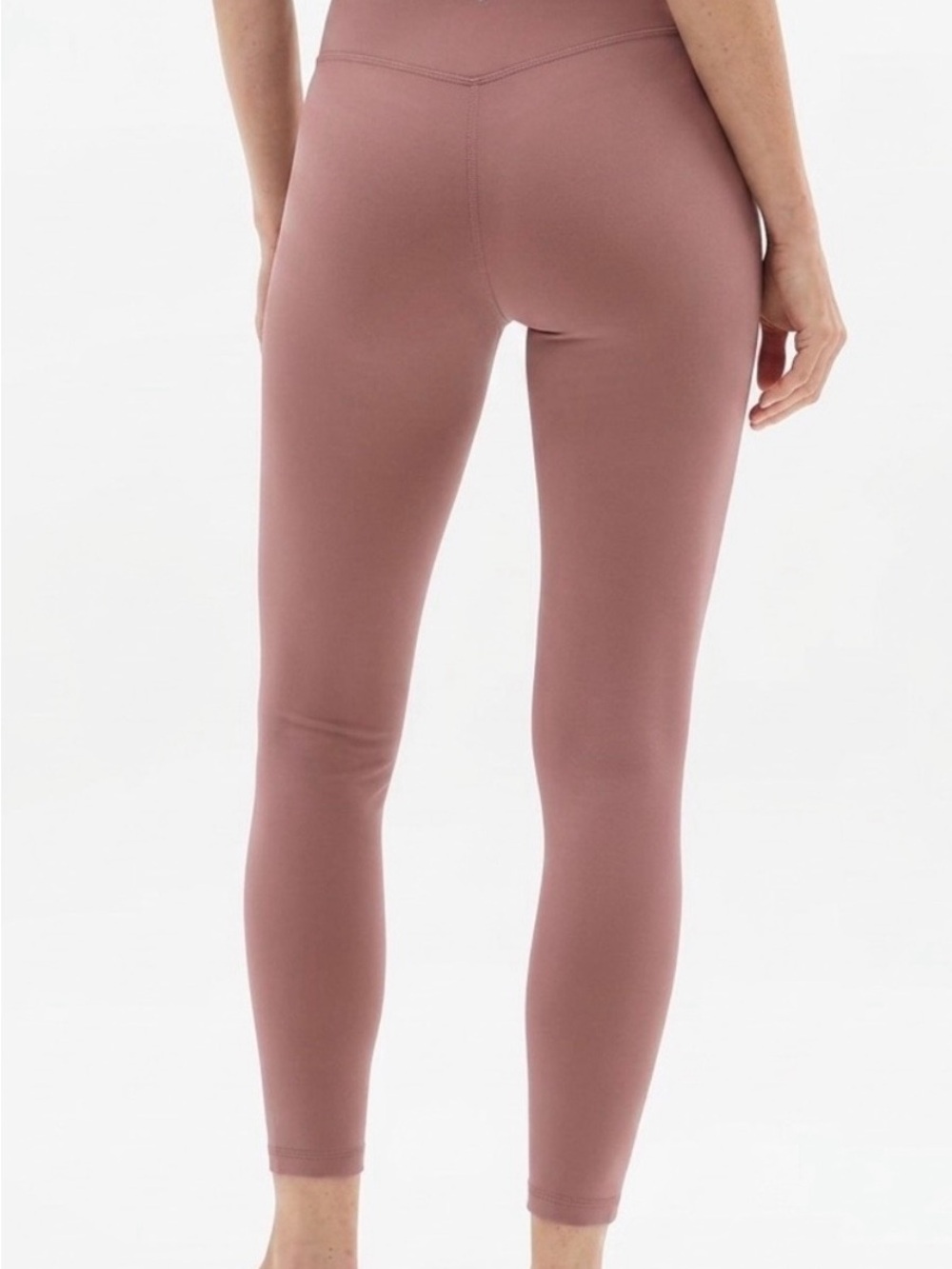 Athleta Elation Ultra High Rise 7/8 Length Leggings - Dusty Rose SZ ST